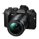 OMSystemOM5AparatFotoMirrorless204MP4KKitcuObiectivMZuikoDigital14150mmF456IINegru