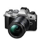 OMSystemOM5AparatFotoMirrorless204MP4KSilverKitcuObiectivMZuikoDigital14150mmF456IINegru