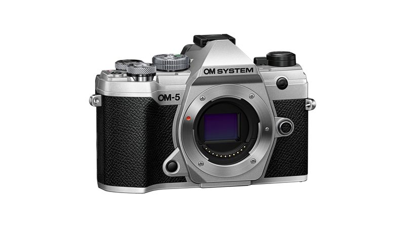 OM System OM-5 Aparat Foto Mirrorless 20.4MP 4K Silver Kit cu