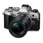 OMSystemOM5AparatFotoMirrorless204MP4KSilverKitcuObiectivMZuikoDigital1245mmF4PRONegru