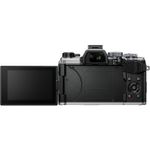 OMSystemOM5AparatFotoMirrorless204MP4KSilverKitcuObiectivMZuikoDigital1245mmF4PRONegru