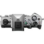 OMSystemOM5AparatFotoMirrorless204MP4KSilverKitcuObiectivMZuikoDigital1245mmF4PRONegru