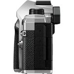 OMSystemOM5AparatFotoMirrorless204MP4KSilverKitcuObiectivMZuikoDigital1245mmF4PRONegru