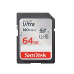 SanDisk Ultra 64GB SDXC Card de Memorie 140MB/s