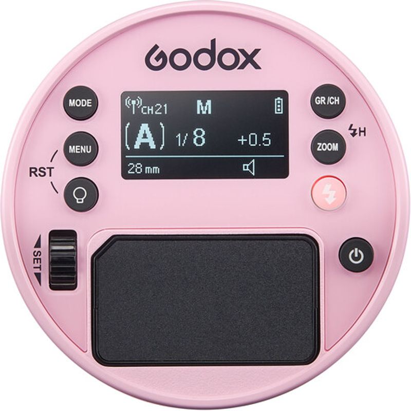 Godox-AD100Pro-Pocket-Flash-Blit-Portabil-100W-Roz.3