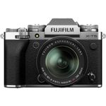 Fujifilm-X-T5-Aparat-Foto-Mirrorless-Kit-cu-Obiectiv-XF-18-55mm-F2.8-4-R-LM-OIS-Silver