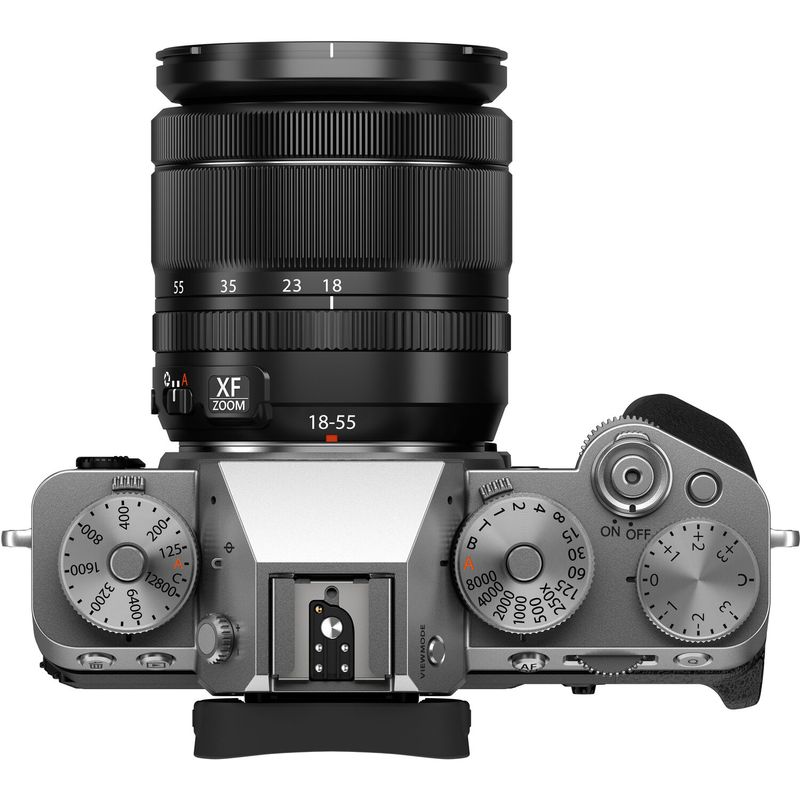 Fujifilm-X-T5-Aparat-Foto-Mirrorless-Kit-cu-Obiectiv-XF-18-55mm-F2.8-4-R-LM-OIS-Silver.2
