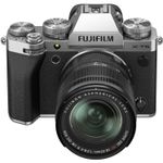 FujifilmXT5AparatFotoMirrorlessKitcuObiectivXF1855mmF284RLMOISSilver