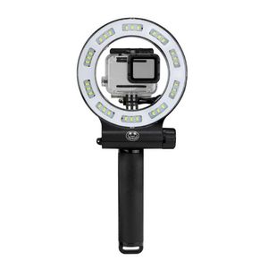 Fancier LED Ring Light Subacvatic pentru GoPro si Camere de Actiune