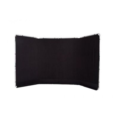 Fancier GREEN BACKGROUNDS Fundal Panoramic 2.4x4m Negru