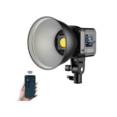 GVM SD80D Bi-Color LED Studio Video Spotlight