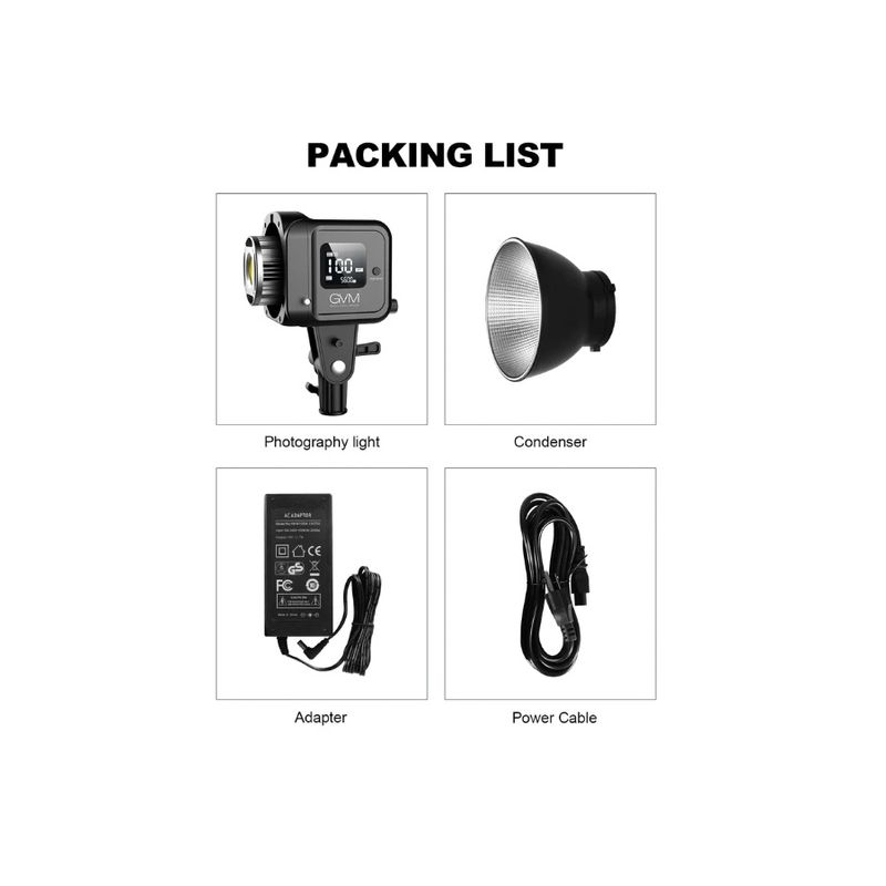GVM-SD80D-Bi-Color-LED-Studio-Video-Spotlight-7