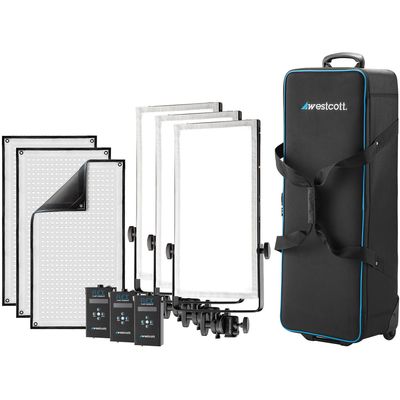 Westcott Flex Cine Peter Hurley  Kit Panouri Flexibile Led cu Lumina de Zi
