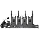 Hollyland Syscom 1000T Full Duplex Intercom System Pachet 4 Beltpack-uri