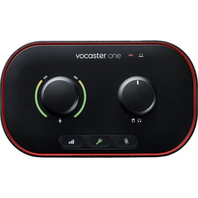 Focusrite Vocaster One Interfata Audio Podcast