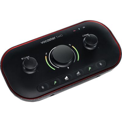 Focusrite Vocaster Two Interfata Audio Podcast 2 Persoane
