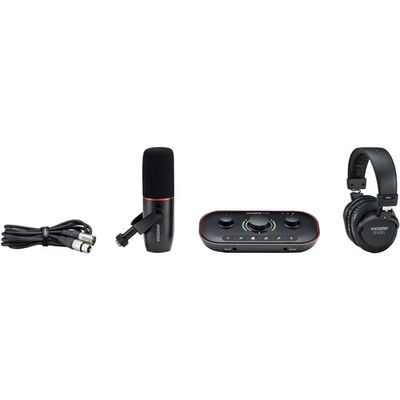 Focusrite Vocaster Two Studio Kit Podcast 2 Persoane