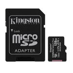 KingstonCanvasSelectPlusCardMicroSD128GBClass10A1cuAdaptorSD