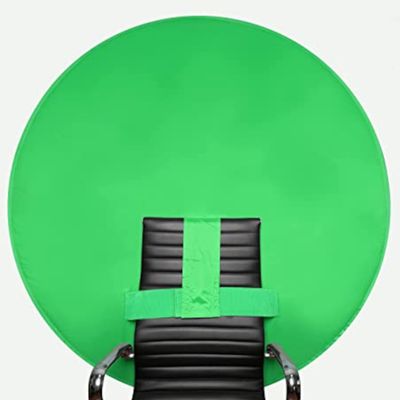 Caruba Fundal Pliabil Verde pentru Scaun