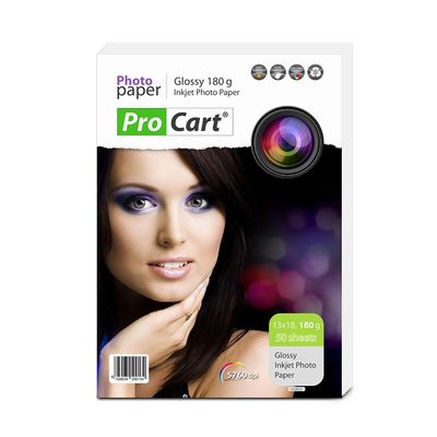 ProCart Hartie Foto 13x18 High Glossy 180g 50 coli