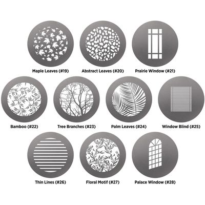Westcott Environmental Modele Gobo  pt Snoot-ul Optic de la Lindsay Adler