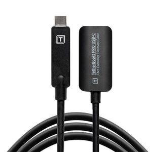 Tether Tools Extensie Cablu TetherBoost Pro USB-C 4.8m Negru