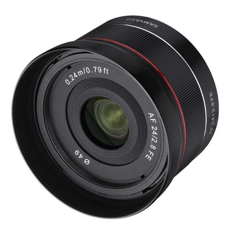 Samyang24mmF28AFObiectivFotoMirrorlessMonturaSonyFENegru