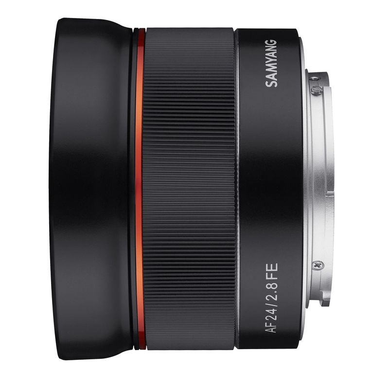 Samyang24mmF28AFObiectivFotoMirrorlessMonturaSonyFENegru