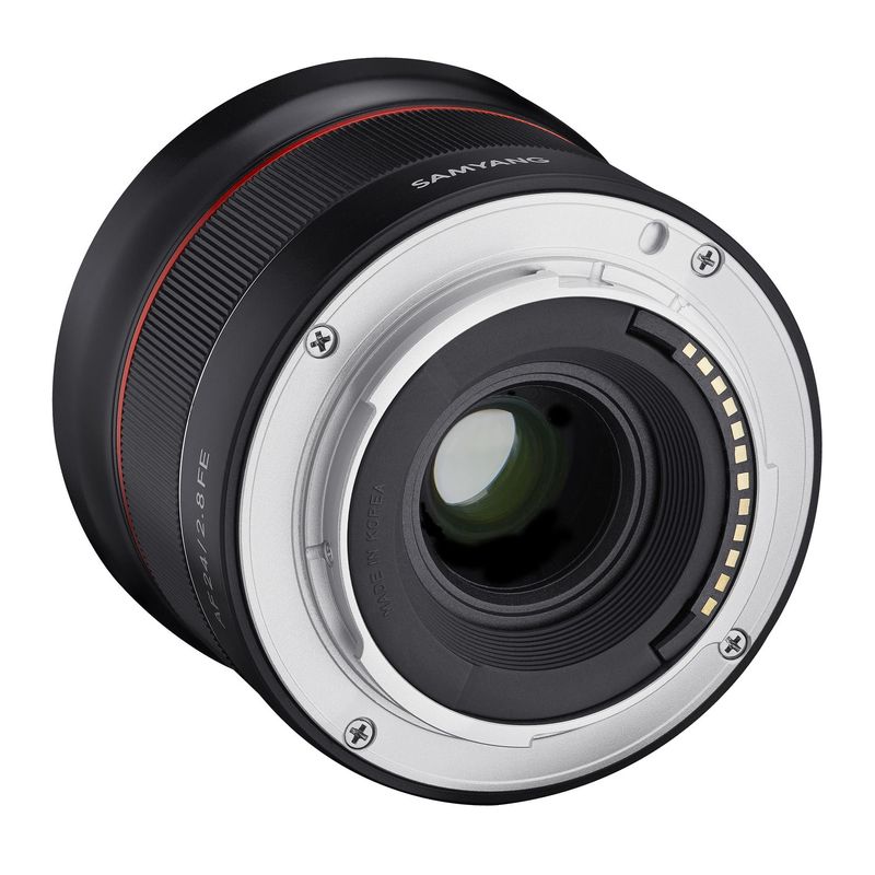 Samyang24mmF28AFObiectivFotoMirrorlessMonturaSonyFENegru