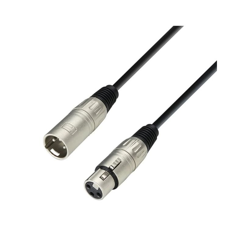 Adam-Hall-3-STAR-Cablu-Microfon-XLR-mama-la-XLR-tata-0.5-m