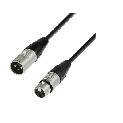 Adam Hall 4 STAR Cablu Microfon REAN XLR Tata la XLR Mama 2.5 m