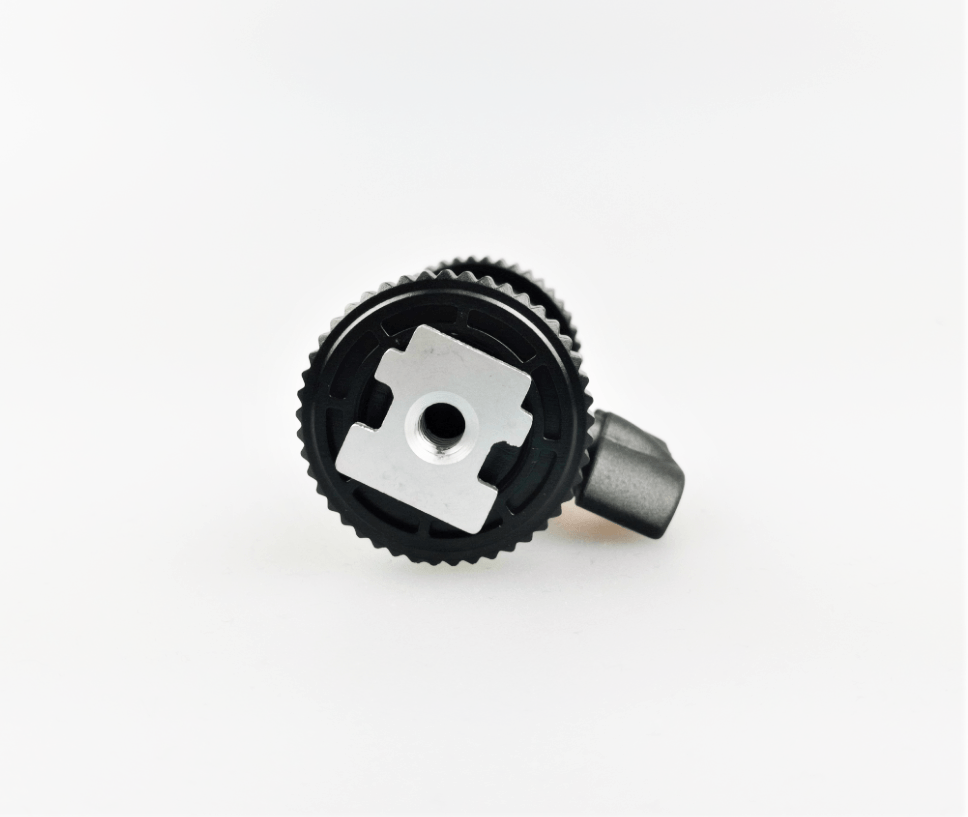 Nanlite Adaptor Dublu Hot Shoe cu Surub 1/4 F64.ro F64.ro