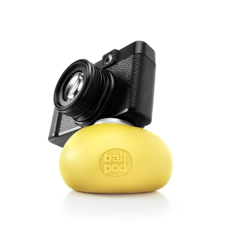 Ballpod-Suport-Flexibil-pentru-Aparat-Foto-8cm-Yellow
