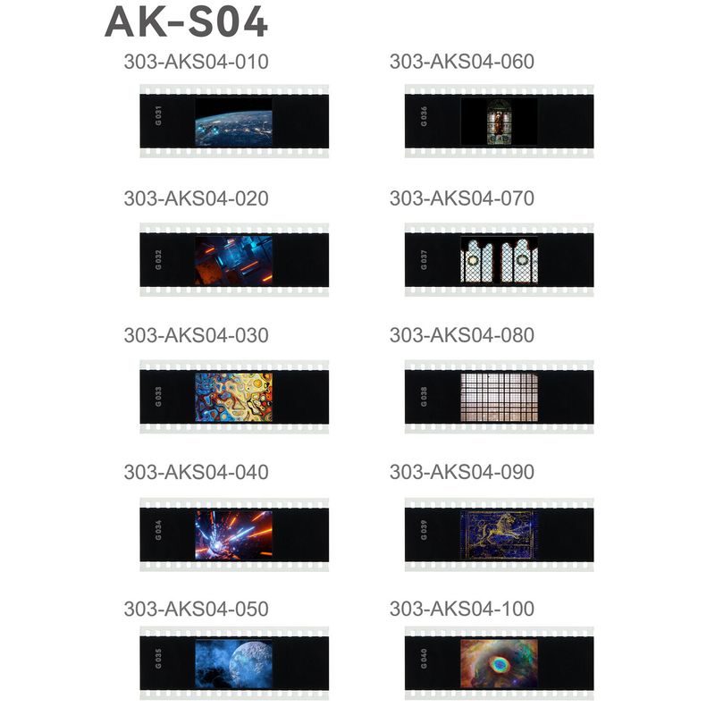 Godox-AK-S04-Set-10-Filtre-Slide-pentru-AK-R21-