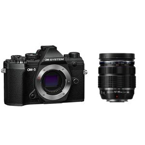 OM System OM-5 Aparat Foto Mirrorless Negru Kit cu Obiectiv M.Zuiko Digital 12-40mm PRO II