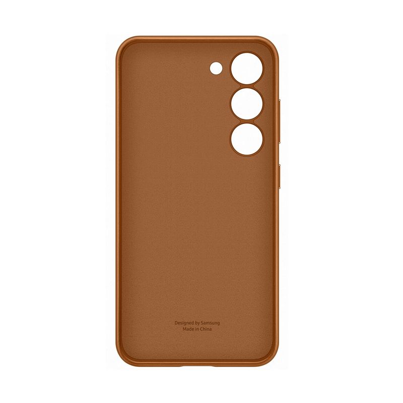 Samsung-Galaxy-S23--S911--Capac-protectie-spate-Leather-Case---Camel-03