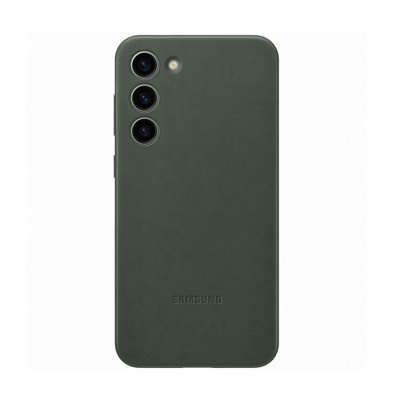 Samsung-Galaxy-S23-Plus--S916--Capac-protectie-spate-Leather-Case---Verde-04