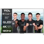 TCL 85C735 Televizor Smart QLED 215 cm 4K Ultra HD 120hz Google TV Clasa G