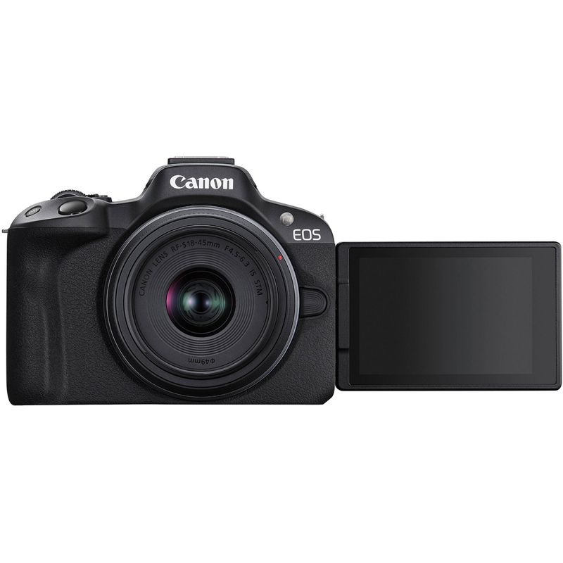 Canon-EOS-R50-Aparat-Foto-Mirrorless-Kit-cu-Obiectiv-RF-S-18-45mm-F4.5-6.3-IS-STM-Negru.4