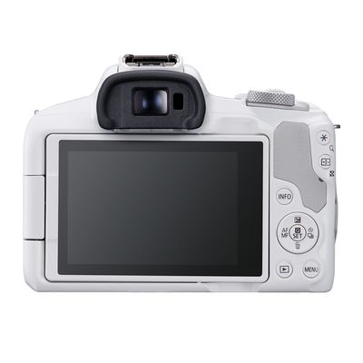 Canon EOS R50 Aparat Foto Mirrorless Kit cu Obiectiv RF-S 18-45mm F4.5-6.3 IS STM Alb