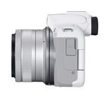 CanonEOSR50AparatFotoMirrorlessKitcuObiectivRFS1845mmF4563ISSTMAlb