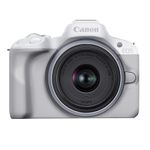 CanonEOSR50AparatFotoMirrorlessKitcuObiectivRFS1845mmF4563ISSTMAlb