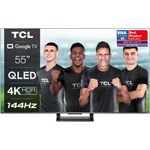 TCL55C735TelevizorSmartQLED139cm4KUltraHD144HzGoogleTVClasaG