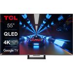 TCL55C735TelevizorSmartQLED139cm4KUltraHD144HzGoogleTVClasaG