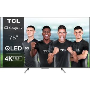TCL 75C635 Televizor Smart QLED 191 cm 4K Ultra HD Google TV Clasa G