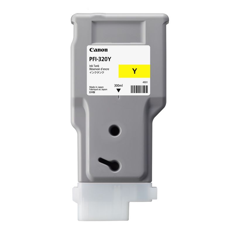 Canon-PFI-320Y-Cartus-Cerneala-Capacitate-300ml-Pentru-Canon-TM-200-205-300-305-Galben