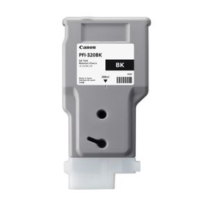 Canon PFI-320BK Cartus Cerneala Capacitate 300ml pentru Canon TM 200/205/300/305 Negru