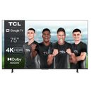 TCL 75P635 Televizor Smart LED 191 cm 4K Ultra HD Google TV Clasa F