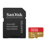 SanDisk Extreme Card de Memorie MicroSDXC 1TB A2 C10 V30 UHS-I U3 + Adaptor SD + 1 An RescuePRO Deluxe