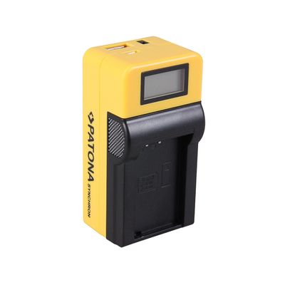 Patona Incarcator USB Sincron cu LCD pentru Nikon EN-EL20